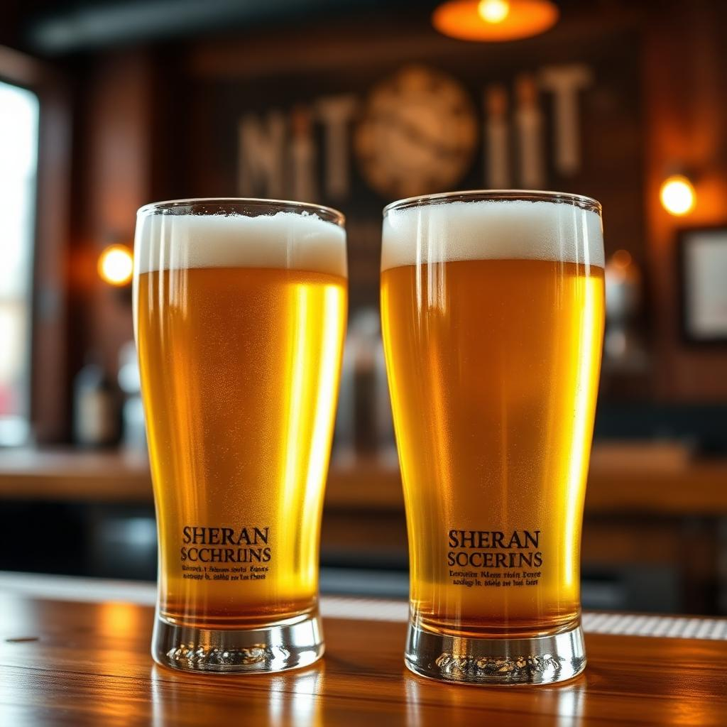 Bières pression blondes